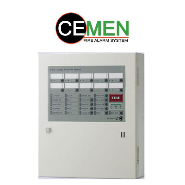 10 Zone Fire Alarm Control Panel รุ่น FA-610 ยี่ห้อ Cemen มาตรฐาน CE