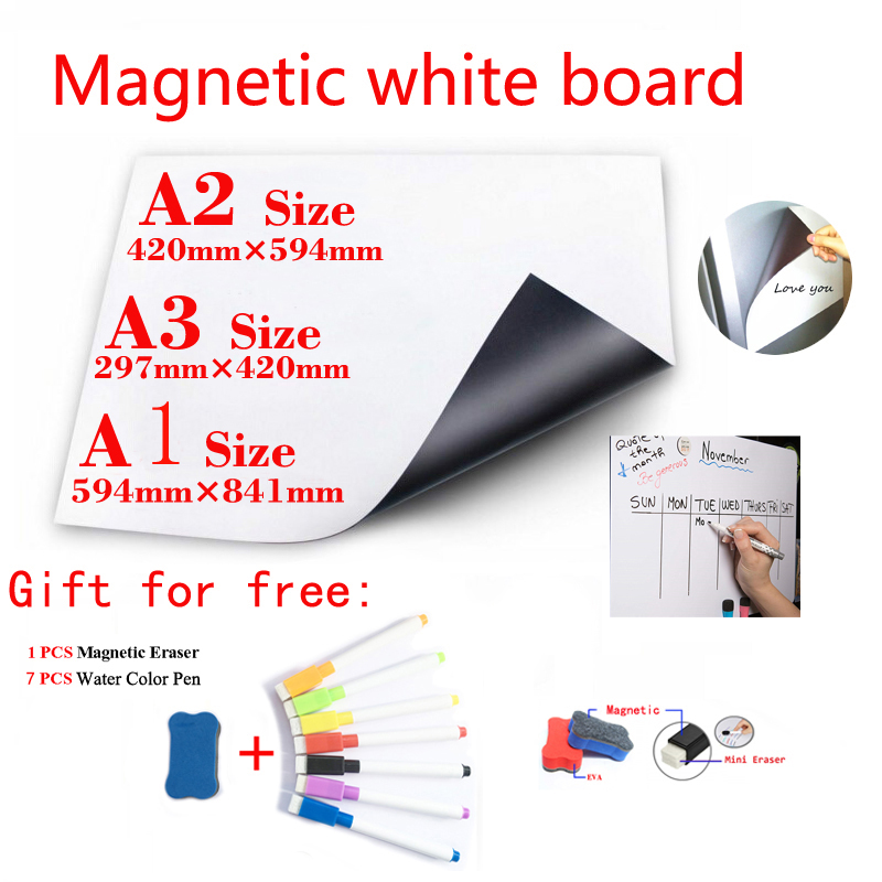 Whiteboard Soft School Home Office Kitchen Dry Erase Board White Boards
