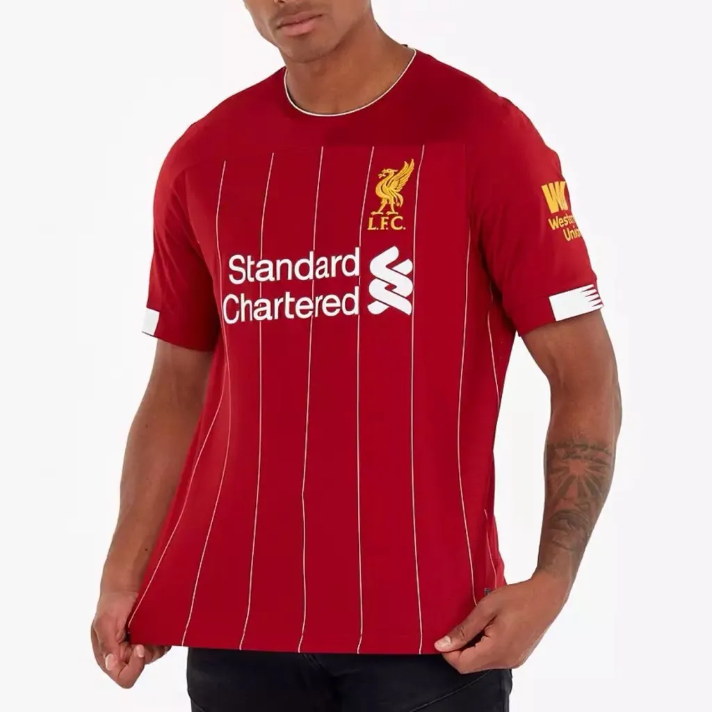 เสื้อบอลชาย/หญิง เสื้อทีมฟุตบอล เสื้อผู้ชาย เสื้อกีฬา เสื้อบอลลิเวอร์พูล เสื้อทีมสโมสรฟุตบอลลิเวอร์พูล Liverpool Football Club T-Shirt Sport