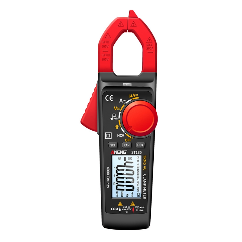 ANENG ST185 4000 Counts Digital Clamp Meter AC Current Multimeter