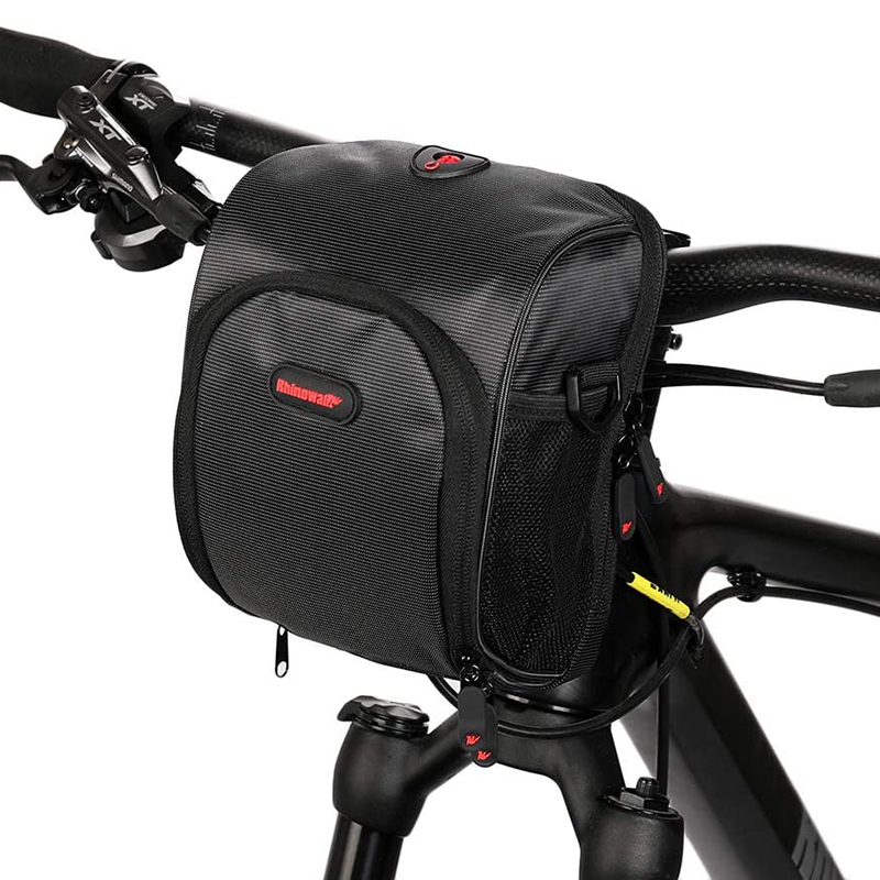 RHINOWALK จักรยานกระเป๋าถือพร้อมที่กันฝนจักรยานกันน้ำจักรยานกระเป๋าขี่จักรยาน Hone ผู้ถือกระเป๋า