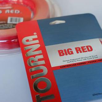 Tourna String Big Red เอ็นเทนนิส 16g  40'(12m.) สีแดง