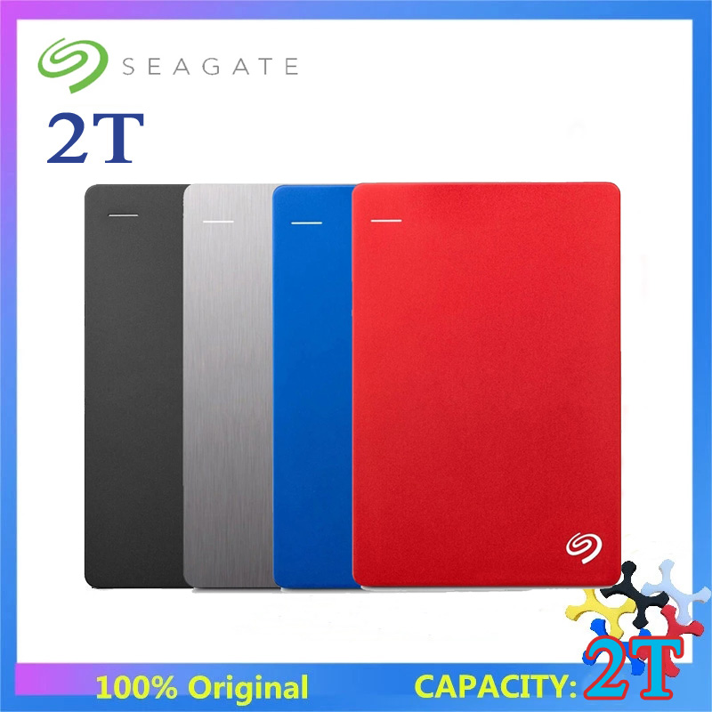 Seagate External Hard Disk 2TB New Backup Plus Slim 2TB USB 3 0 HDD 2 5 