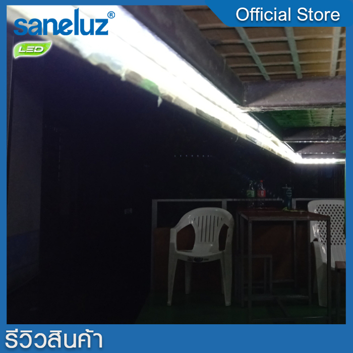 Saneluz จัดส่งฟรี ไฟเส้น LED SMD 3035 ความยาว 20 เมตร พร้อมปลั๊ก เสียบใช้งานไฟบ้าน AC 220V แสงสีขาว 6500K/แสงสีวอร์ม 3000K ไฟประดับ ไฟสายยาง ไฟตกแต่ง led