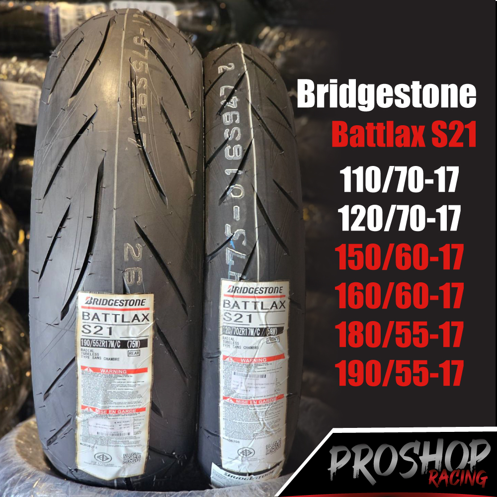 Lốp Bridgestone Battlax S21 kích thước 110 150 120/160/180/190