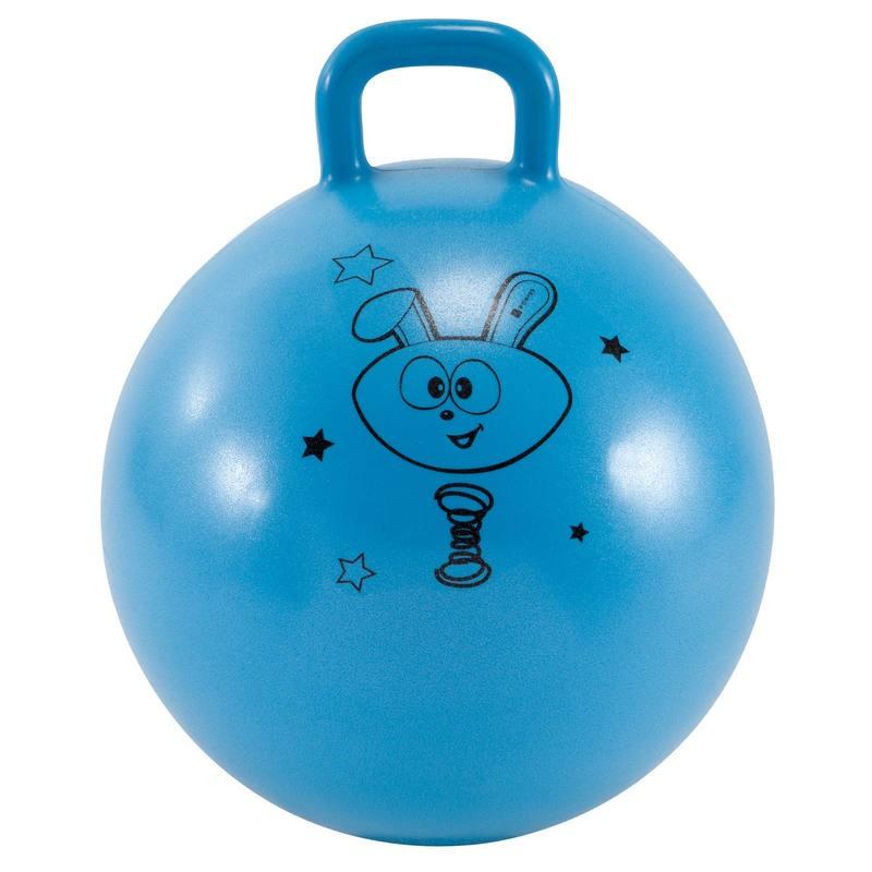 บอลลูน ลูกบอลมีหู ลูกบอลออกกำลังกายแบบมีหูจับสำหรับเด็ก DOMYOS รุ่น RESIST ขนาด 45 ซม.
