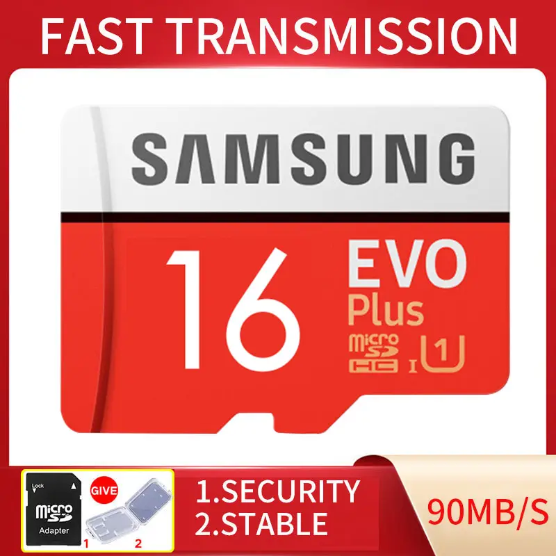 ภาพสินค้าCOD Micro SD Cards Samsung Memory card EVO PLUS 32GB/64GB/128GB/256GB Class 10 U3 แถม Adapter จากร้าน Better Mall 1610502128 บน Lazada ภาพที่ 8