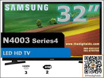 SAMSUNG 32" LED DIGITAL TV 32N4003