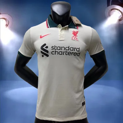 Liverpool LFC เสื้อลิเวอร์พูล away เสื้อบอล 21/22 เกรด AAA ขนาด S-XXL เสื้อผู้ชาย เสื้อกีฬา