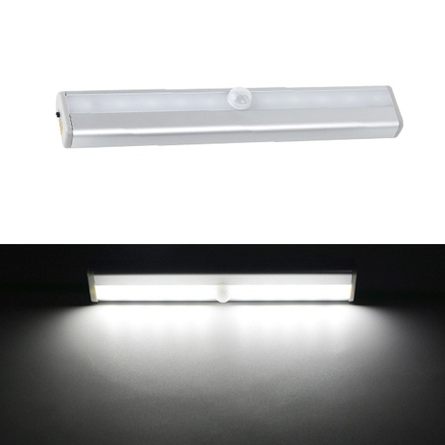 หลอดไฟ 10LED นั่งจับความเคลื่อนไหวหลอดไฟ Motion Sensor LED Light Mostfeel Wall Light