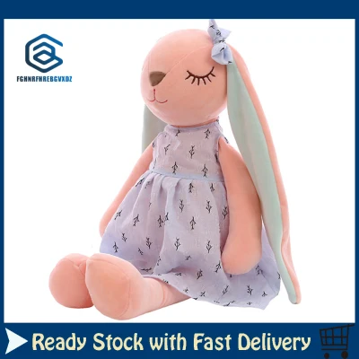 Cute Cartoon Long Ears Rabbit Doll Baby Soft Plush Toys For Children Rabbit Sleeping Mate Stuffed Plush Animal Toys