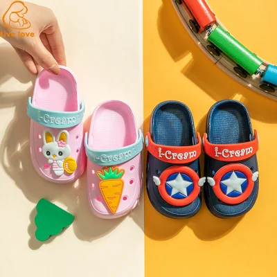 [LL Children's slippers Cartoon beach shoes with soft soles for boys and girls,LL Children's slippers Cartoon beach shoes with soft soles for boys and girls,]