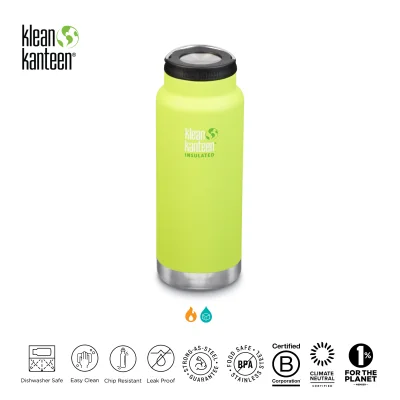 Klean Kanteen Insulated Bottles TKWide 32oz with Loop Cap