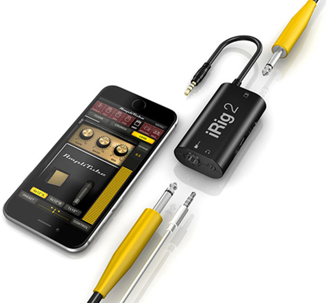 iRig AmpliTube Effect Guitar อุปกรณ์เพิ่มเอฟเฟคเสียงต่อกีต้าร์ กับ iphone