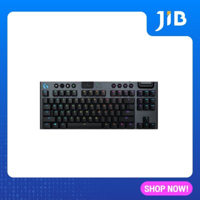 KEYBOARD (คีย์บอร์ดไร้สาย) LOGITECH G913 TKL WIRELESS RGB (GL CLICKY SWITCH) (EN/TH)