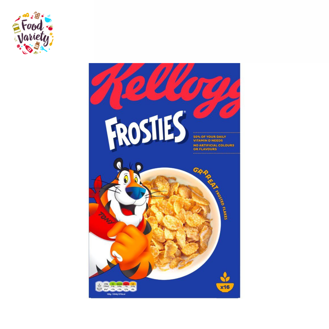 Kellogg's Frosties Cereal 500g แคลล็อกส์ ฟรอสตี้ ซีเรียล อาหารเช้า 500กรัม