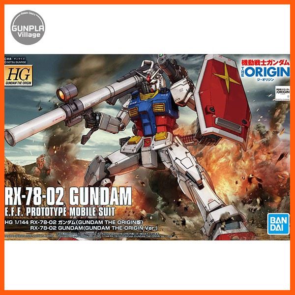 SALE Bandai HG RX-78-02 Gundam (Gundam The Origin Ver) 4573102589293 (Plastic Model) เกมและอุปกรณ์เสริม แผ่นและตลับเกม เพลย์สเตชั่น