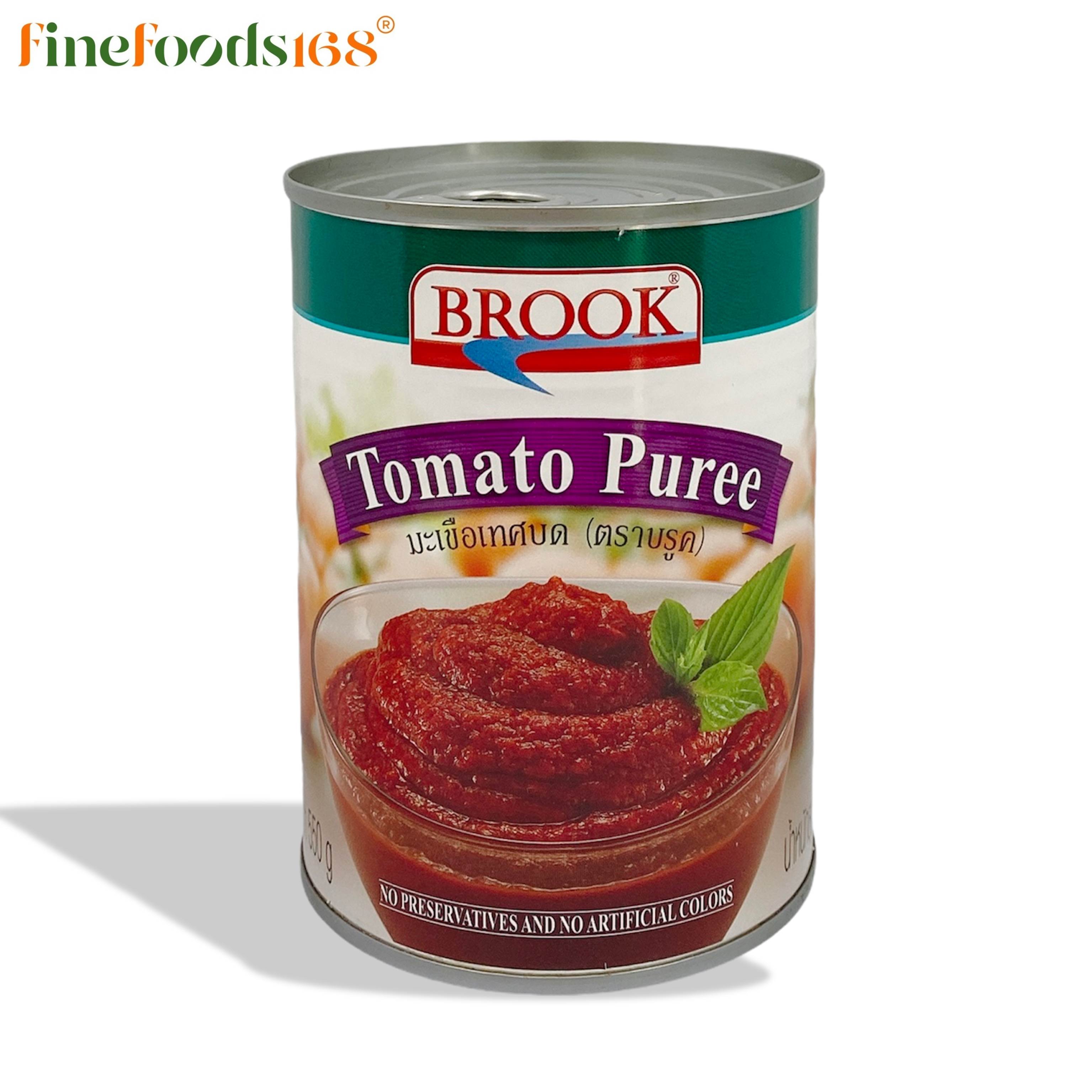 บรูค มะเขือเทศบด 550 กรัม Brook Tomato Puree 550 g.