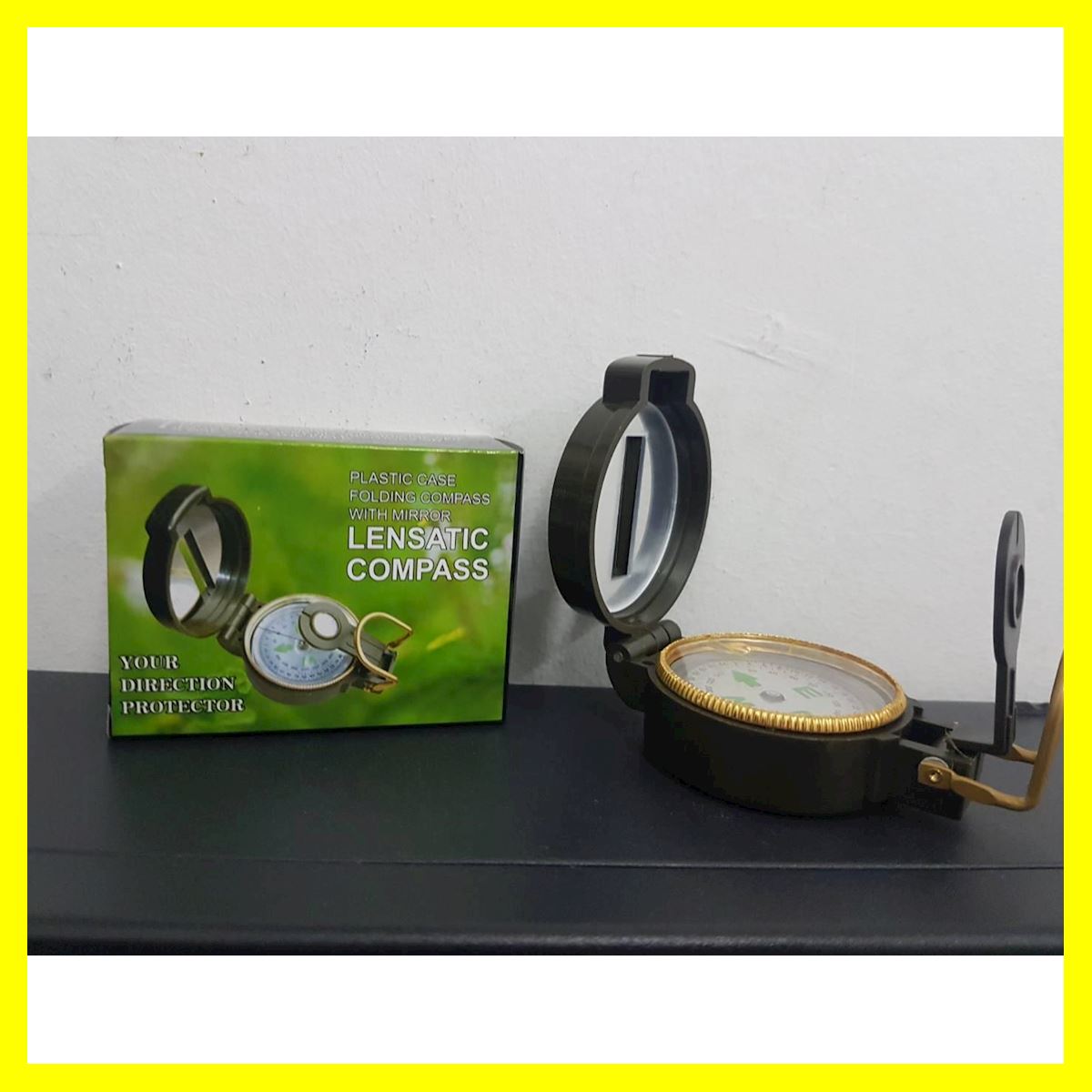 Compass Lazada เข็มทิศเดินป่า Lensatic Compass ลายพราง | Lazada.co.th