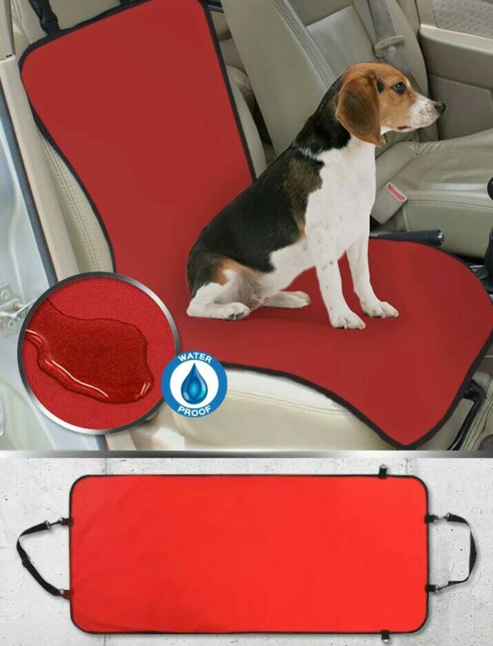 ผ้าปูในรถยนต์ dog car seat แผ่นรองเบาะรถ ที่นั่งหมาในรถ เบาะสุนัขในรถ เบาะรองกันเปื้อนในรถสำหรับสุนัข กันน้ำ 100% ผ้าคลุมเบาะรถยนต์ ผ้าคลุมเบาะสำหรับสัตว์เลี้ยง