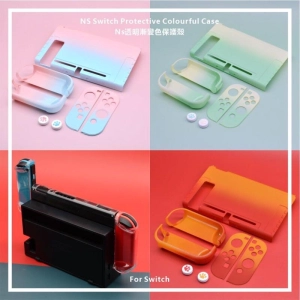 สินค้า Nintendo switch Protective Colorful Case + Analog Caps (เคส Nintendo swtich)(เคส Switch)(Nintendo Switch case)(Switch case)