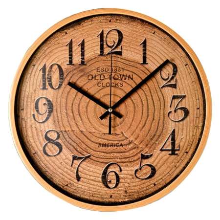 นอกจากนั้น Giavani นาฬิกาแขวน 8" #5455 - ลายไม้ สินค้าใหม่ราคาถูก