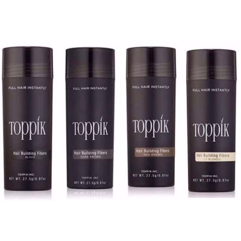 ⏩⏩ส่งฟรี เก็บเงินปลายทาง [Free Shipping] Toppik Hair ผงไฟเบอร์เพิ่มผม