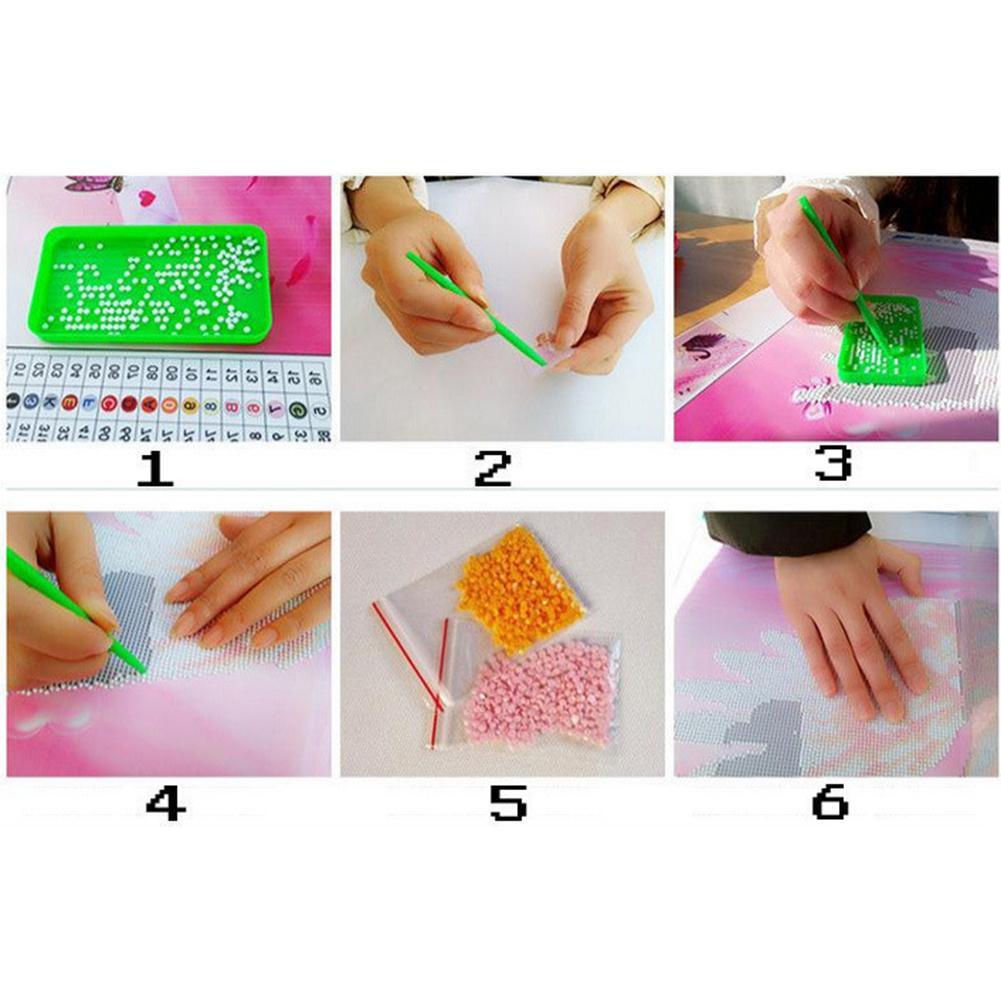 DIY Diamond Embroidery Peacock Painting for Home Decoration