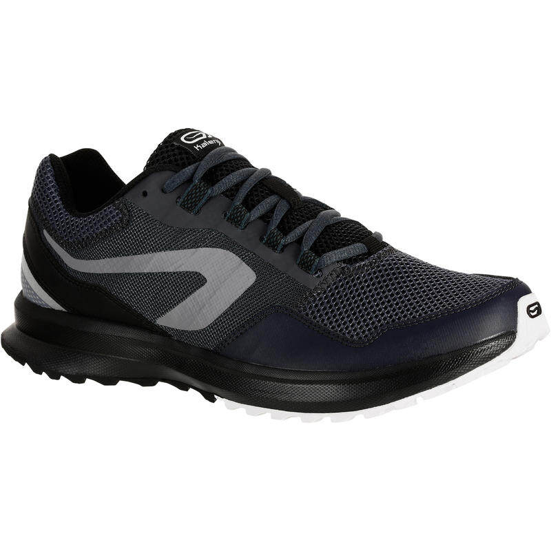 รองเท้าวิ่งสำหรับผู้ชายรุ่น RUN ACTIVE GRIP (สีเทา/ดำ)