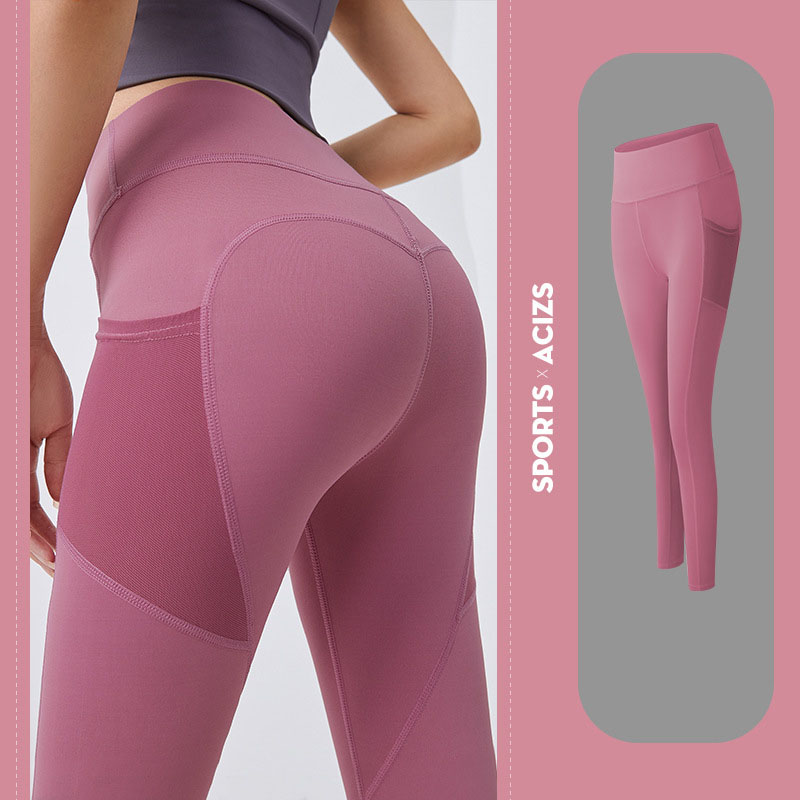 Yoga Pants Lady Fitness Pants Legging Running Sports Gym Stretch Seamless  Sport Pant Seluar
