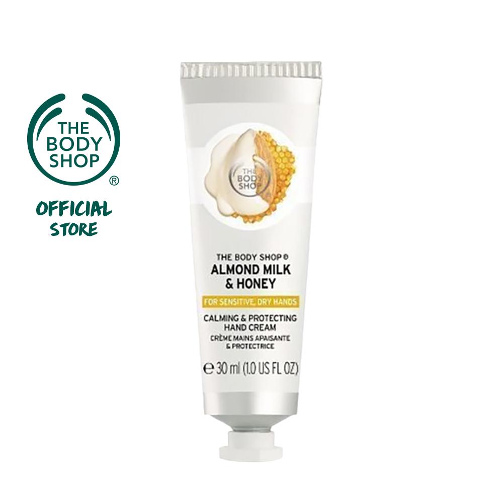 ราคา THE BODY SHOP ALMOND MILK & HONEY CALMING AND PROTECTING HAND