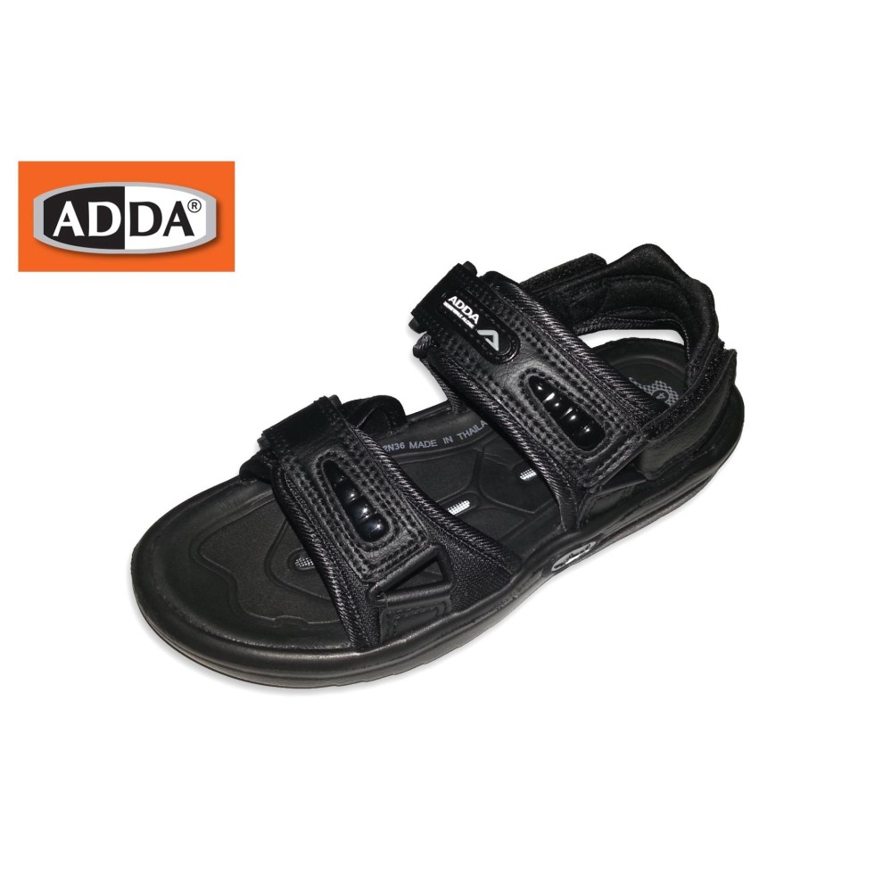 ADDA 2N36 บุรุษสตรีผู้หญิง รองเท้าแตะฤดูร้อนกีฬาชายหาดสบาย ๆ เดินรองเท้ามีสไตล์ รองเท้ารัดส้น