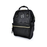 กระเป๋าเป้ Anello Nylon Unisex Backpack Black (Classic Size) - Japan Imported 100%