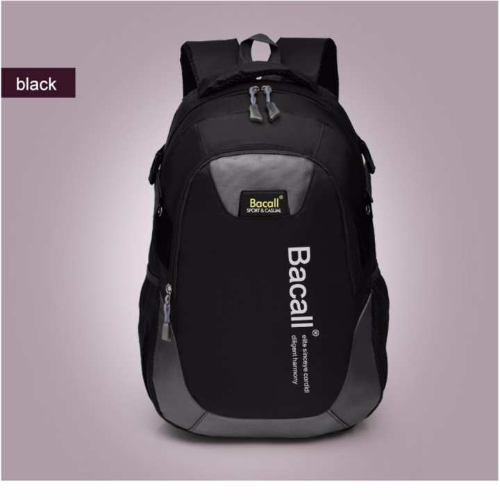 bacall กระเป๋า กระป๋าเป้ กระเป๋าเดินทาง ใส่โน้ตบุ๊ค backpack labtop bag H