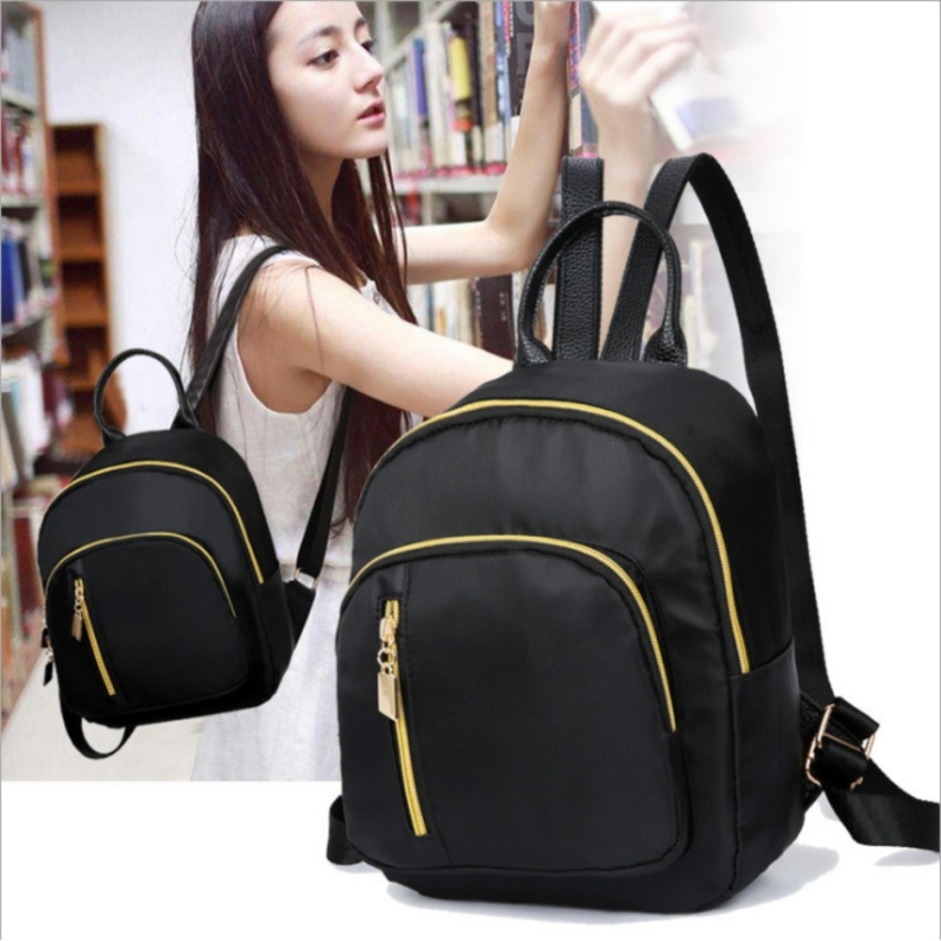 ดาวพร้อมกระเป๋าสะพาย กระเป๋า กระเป๋าเป้ กระเป๋าสะพายหลัง Backpack No.B01 - BLACK ดาวพร้อมกระเป๋าสะพาย กระเป๋า กระเป๋าเป้ กระเป๋าสะพายหลัง Backpack No.B01 - BLACK