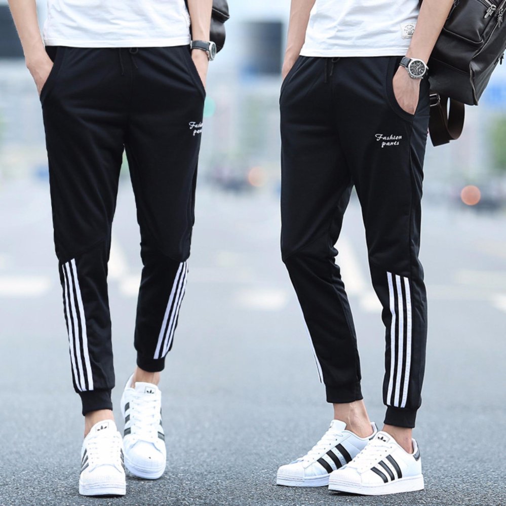 BB กางเกงขายาว ลำลอง ผู้ชาย (สีดำ) รุ่น 020