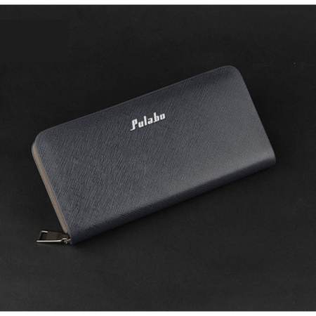 Beautina กระเป๋าสตางค์ กระเป๋าตัง กระเป๋าเงิน หนังกันน้ำ สีดำ ทรงยาว wallet black