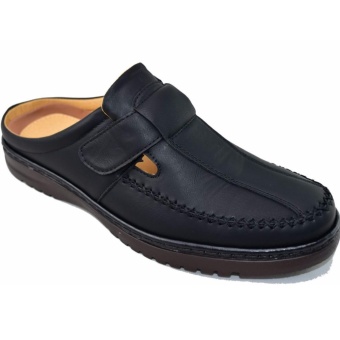BINSIN รองเท้าหนังแบบสวมผู้ชาย BINSIN รุ่นM5302 (Black) : image BINSIN รองเท้าหนังแบบสวมผู้ชาย BINSIN รุ่นM5302 (Black)