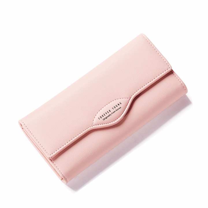 B'nana Beauty กระเป๋าสตางค์ใบยาว กระเป๋าเงินผู้หญิง กระเป๋าตังตามวันเกิด กระเป๋าสตางค์น่ารัก กระเป๋าตังสวยๆ รุ่น GC-16 (สีชมพู)