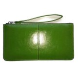 BOGESI กระเป๋าถือกระเป๋าสตางค์ ใส่แบงค์2 ใส่บัตร8ช่อง มีซิปใส่เหรียญ ใส่มือถือ6.4นิ้วได้ ขนาด21x11x2.5cm  รุ่นB009(สีเขียว)