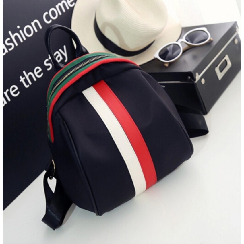 Candy Fashionกระเป๋าเป้สะพายหลัง กระเป๋าสะพายหลังผู้หญิง backpack women (black)