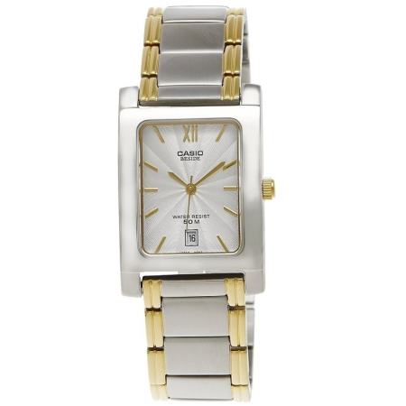 Casio Beside นาฬิกาผู้หญิง สายสแตนเลส รุ่น BEL-100SG-7AVDF - Silver Casio Beside นาฬิกาผู้หญิง สายสแตนเลส รุ่น BEL-100SG-7AVDF - Silver