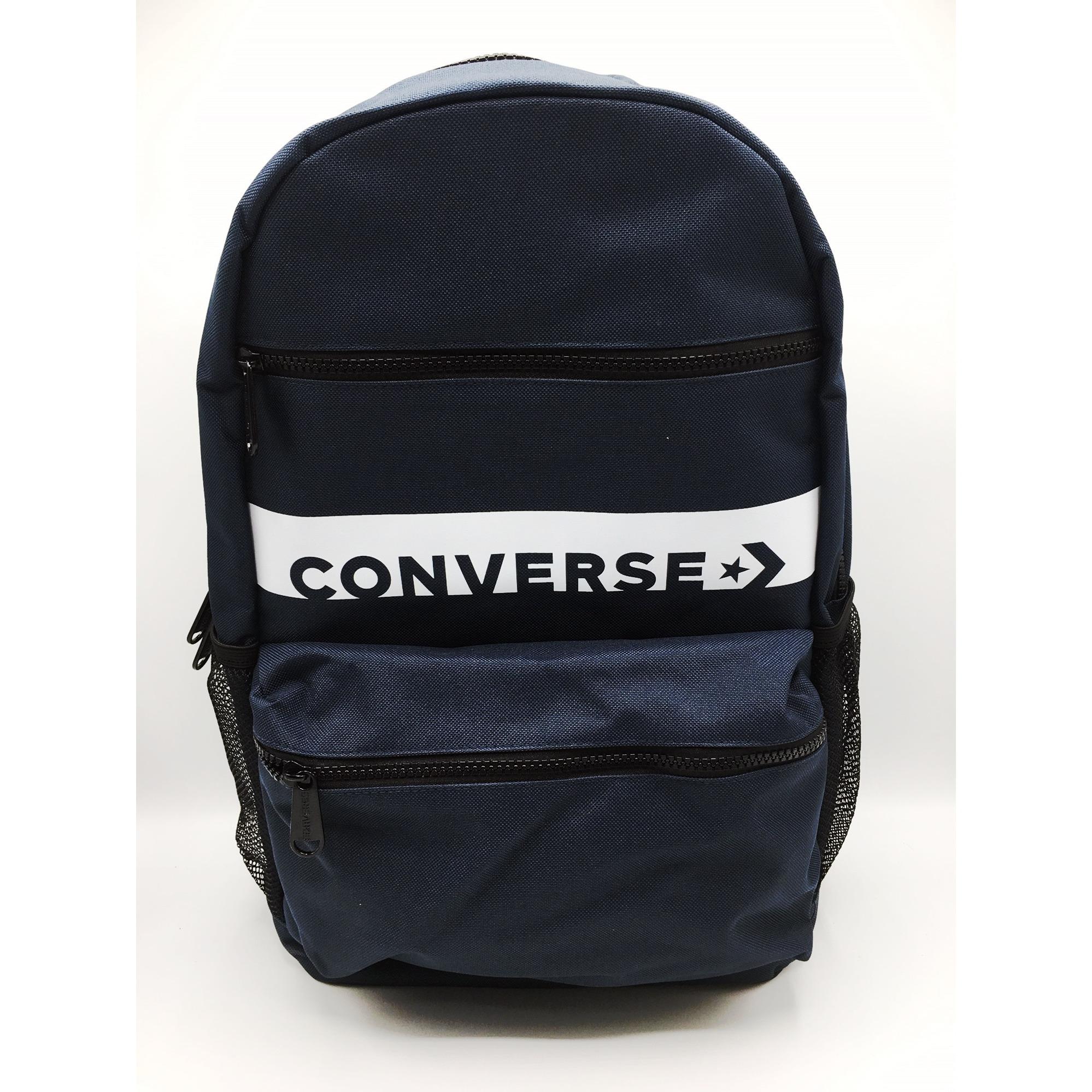 CONVERSE กระเป๋าสะพาย รุ่น REVOLUTION BACKPACK NAVY - 126001356NA-F (NAVY/WHITE)