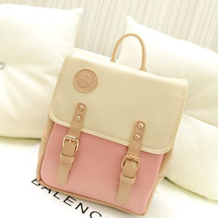 Easydeal กระเป๋าเป้สะพายหลัง (สีชมพู)