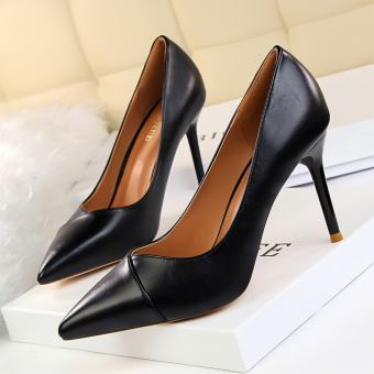 Fashion High-Heeled Shoes Pointed Toe Woman Pumps Stiletto Women Shoes Closed Toe High Heels Office Ladies Shoes