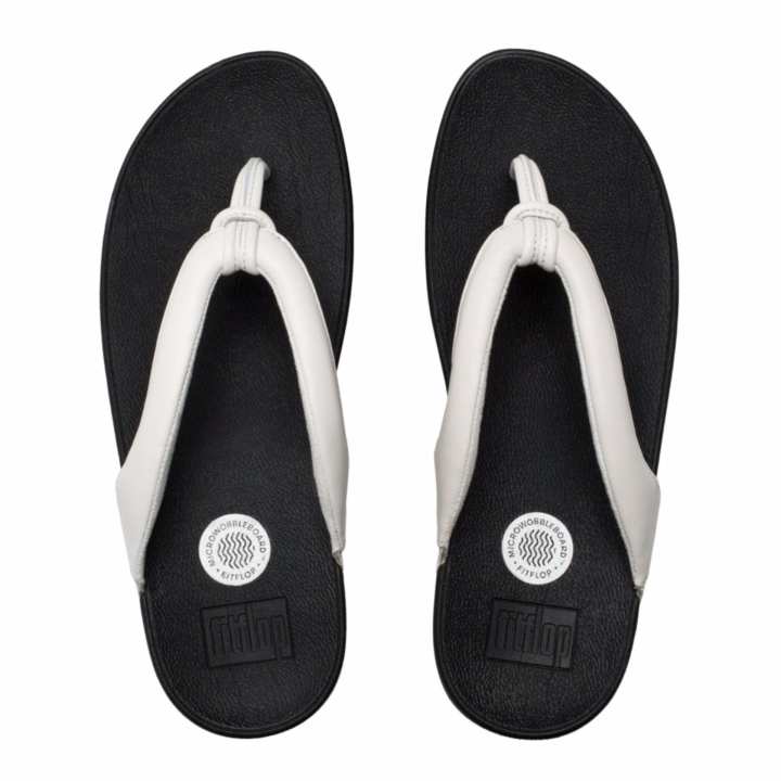 FITFLOP รองเท้าแตะหญิงรุ่น SWIRL สี URBAN WHITE