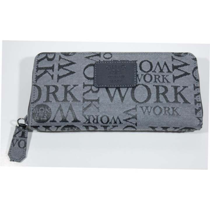 Flynow Work กระเป๋าสตางค์ รุ่น 12-08-00-50012-5 สี Grey