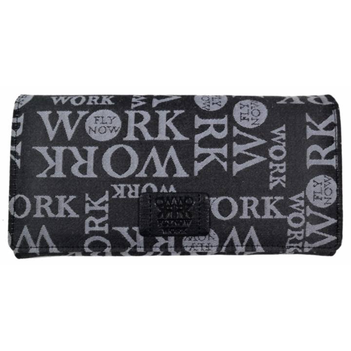 Flynow Work กระเป๋าสตางค์ รุ่น 12-08-00-50020-1 สี Black