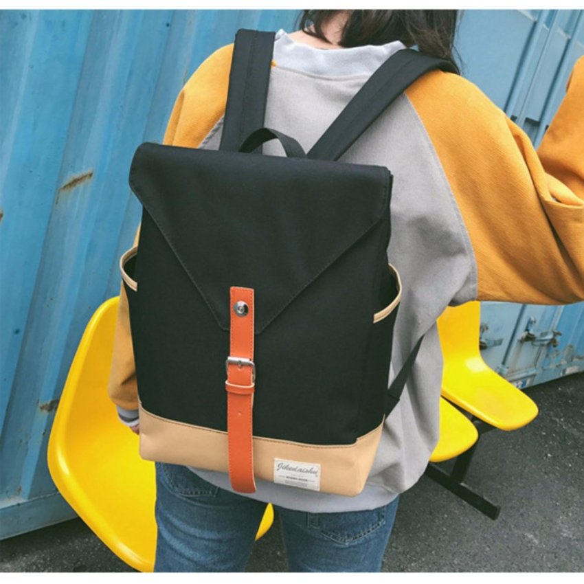 FTshop กระเป๋าเป้ กระเป๋าแฟชั่น กระเป๋าผ้า กระเป๋า กระเป๋าสะพายหลัง กระเป๋าเป้สะพายหลัง กระเป๋าเดินทาง รุ่น 162c - สีดำ FTshop กระเป๋าเป้ กระเป๋าแฟชั่น กระเป๋าผ้า กระเป๋า กระเป๋าสะพายหลัง กระเป๋าเป้สะพายหลัง กระเป๋าเดินทาง รุ่น 162c - สีดำ