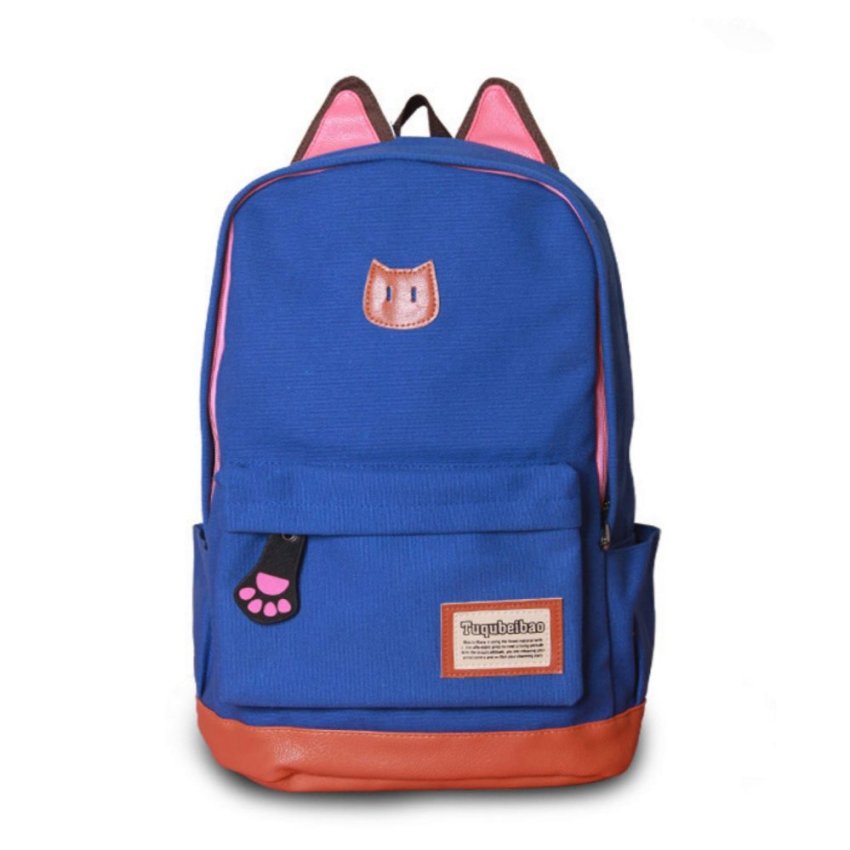 FTshop กระเป๋าเป้ กระเป๋าแฟชั่น กระเป๋าผ้า กระเป๋า กระเป๋าสะพายหลัง กระเป๋าเป้สะพายหลัง รุ่น 148c - สีน้ำเงิน FTshop กระเป๋าเป้ กระเป๋าแฟชั่น กระเป๋าผ้า กระเป๋า กระเป๋าสะพายหลัง กระเป๋าเป้สะพายหลัง รุ่น 148c - สีน้ำเงิน